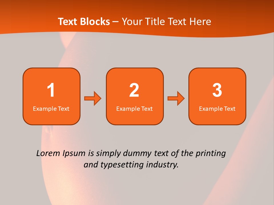 Belly Body Wait PowerPoint Template