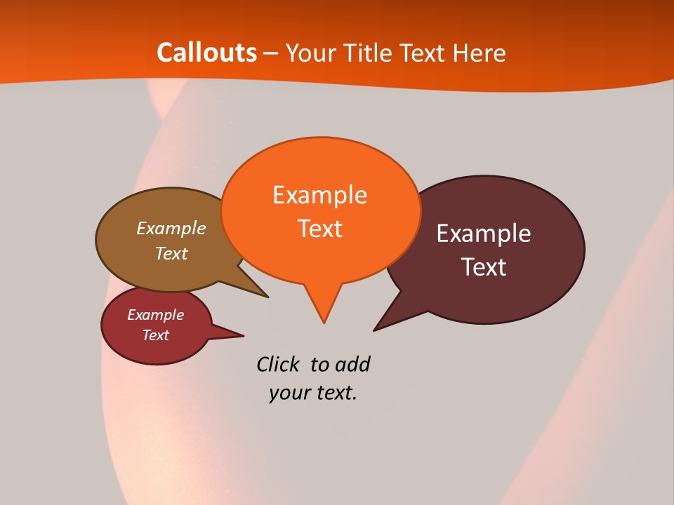 Belly Body Wait PowerPoint Template