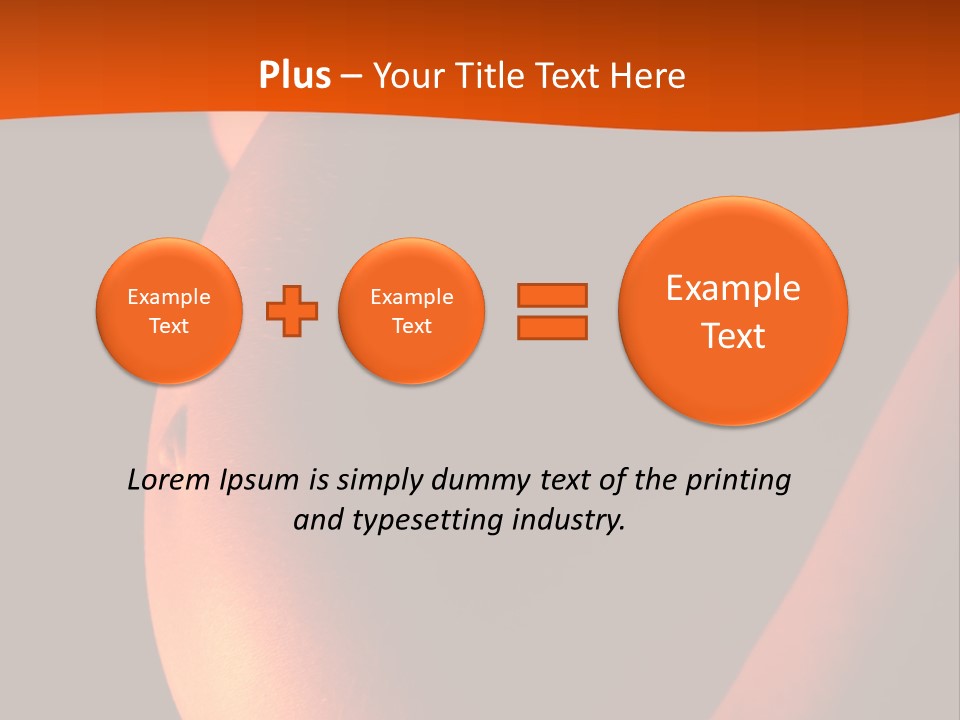 Belly Body Wait PowerPoint Template