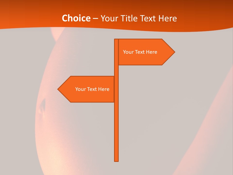 Belly Body Wait PowerPoint Template