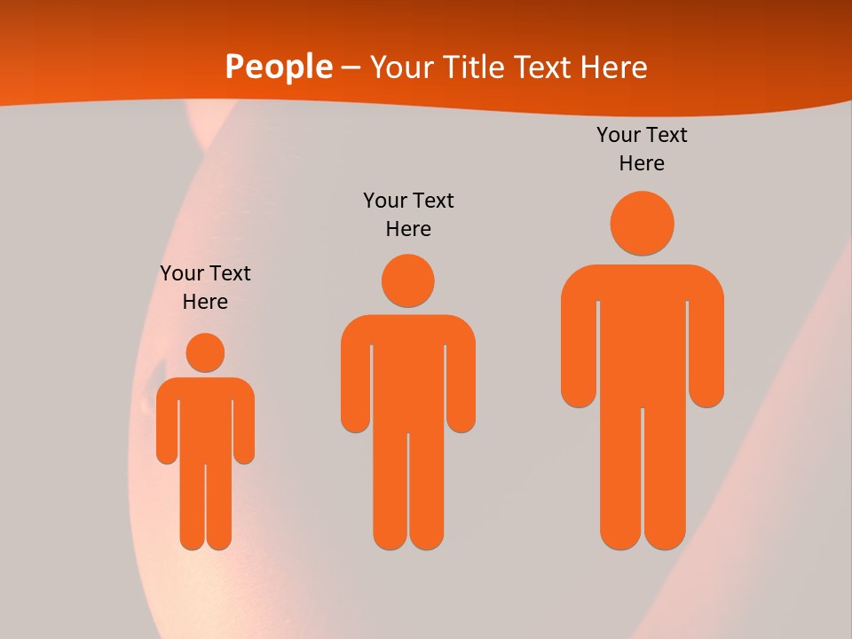 Belly Body Wait PowerPoint Template