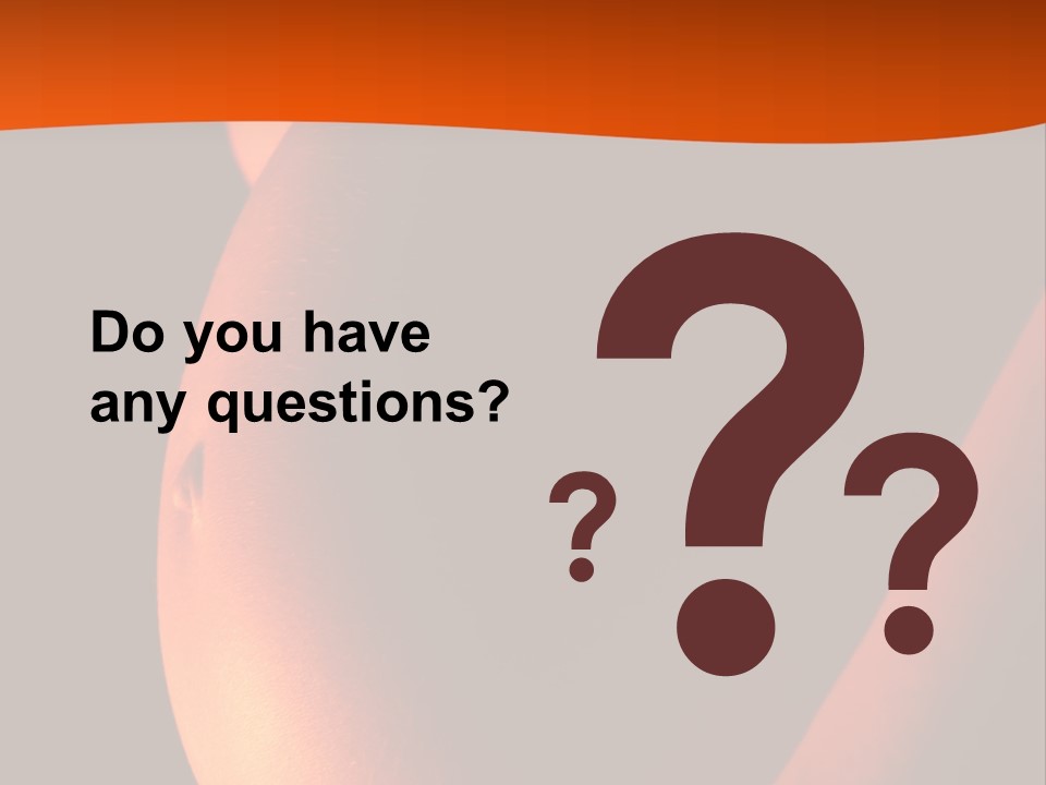 Belly Body Wait PowerPoint Template