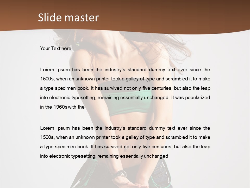 Fashion Elegance Joy PowerPoint Template