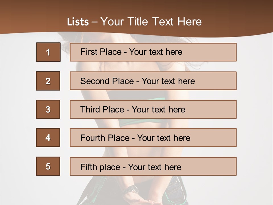 Fashion Elegance Joy PowerPoint Template