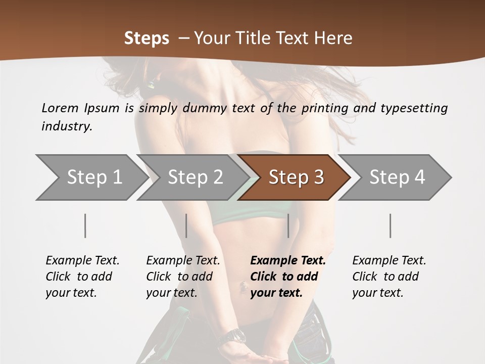 Fashion Elegance Joy PowerPoint Template