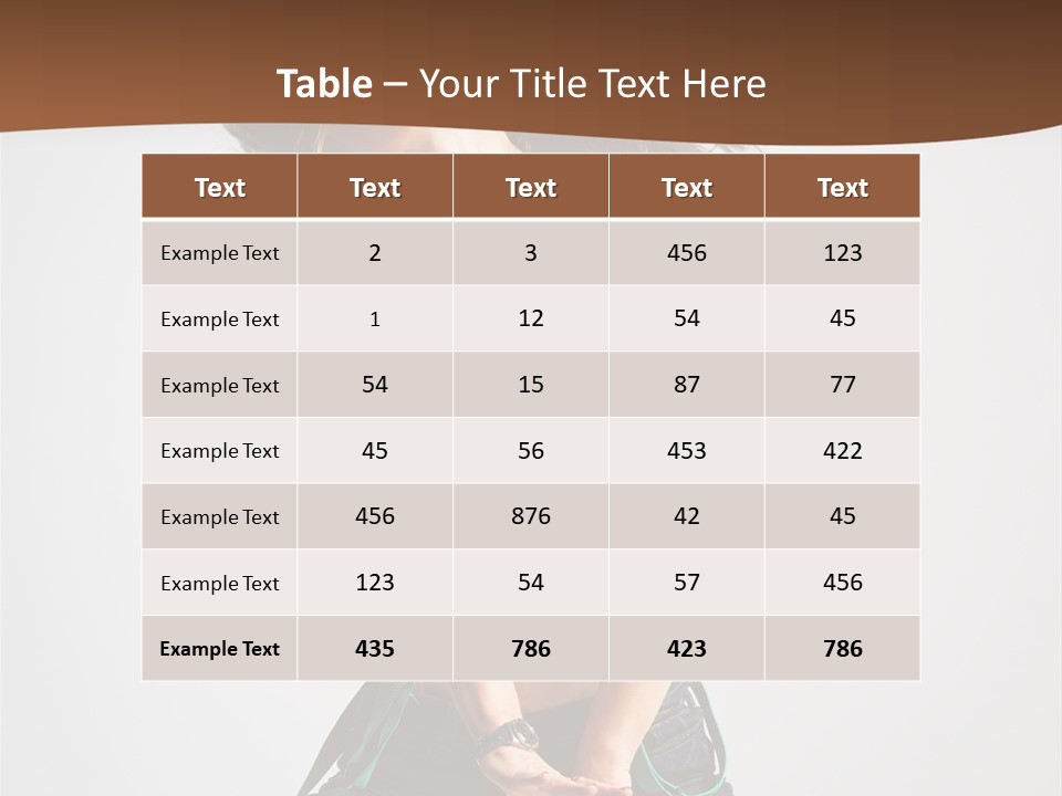 Fashion Elegance Joy PowerPoint Template