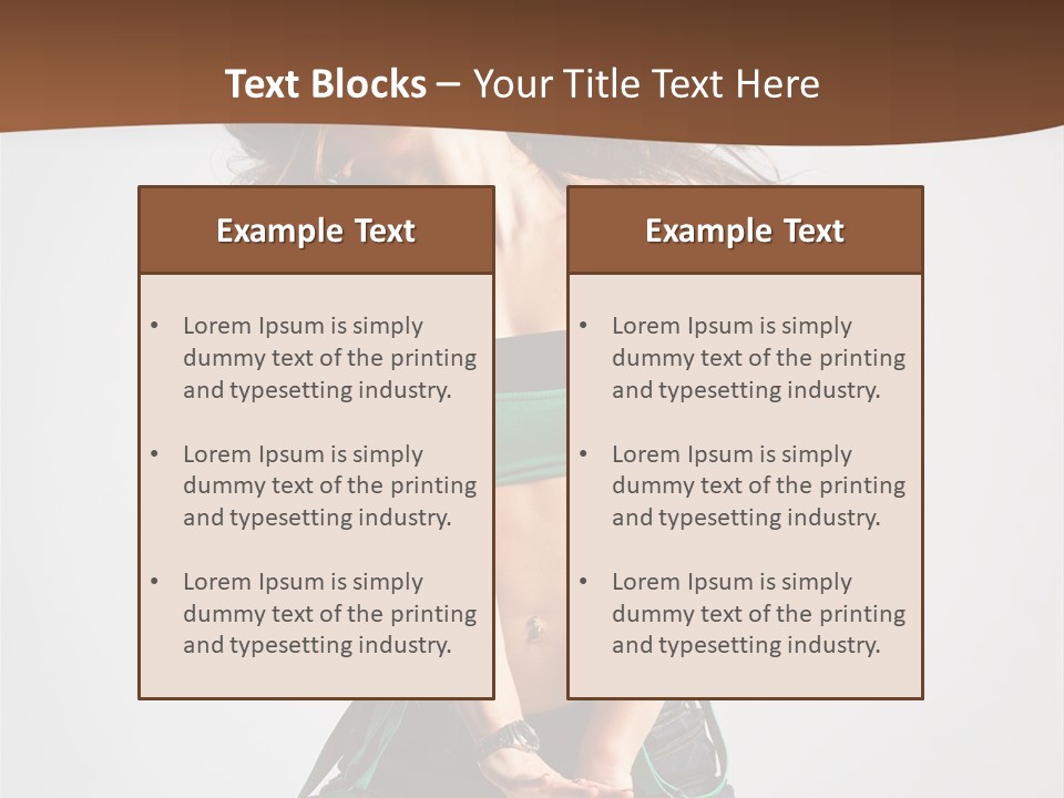 Fashion Elegance Joy PowerPoint Template