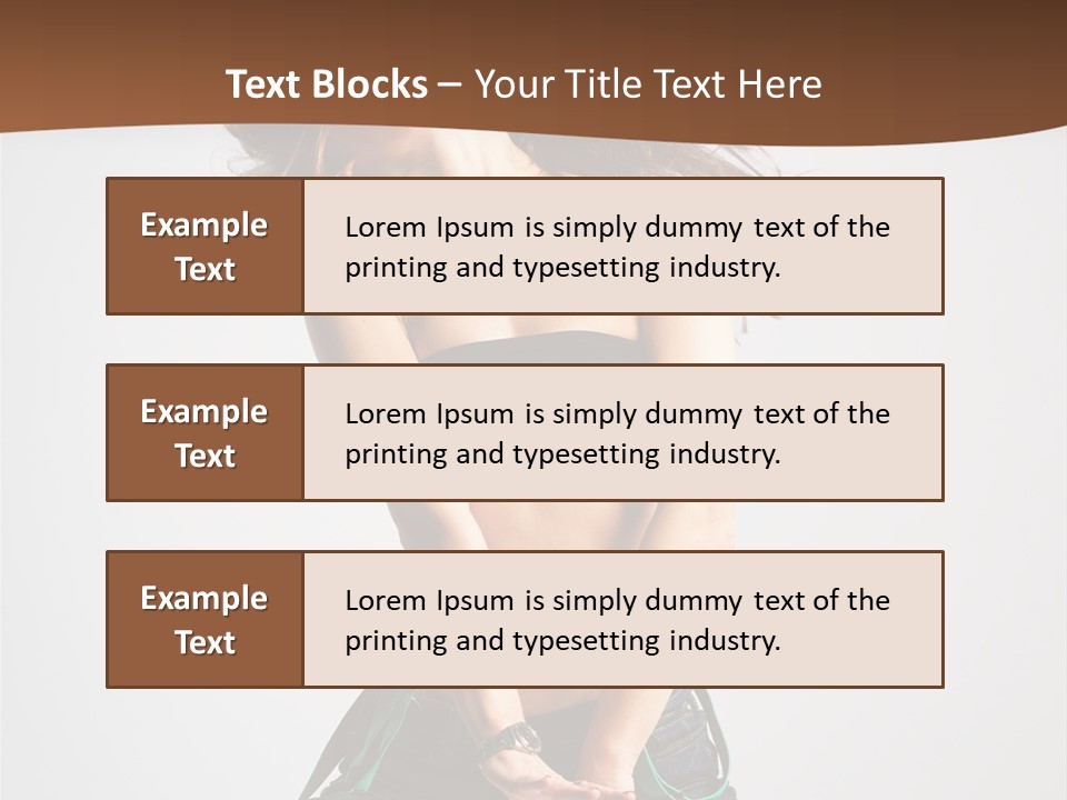 Fashion Elegance Joy PowerPoint Template