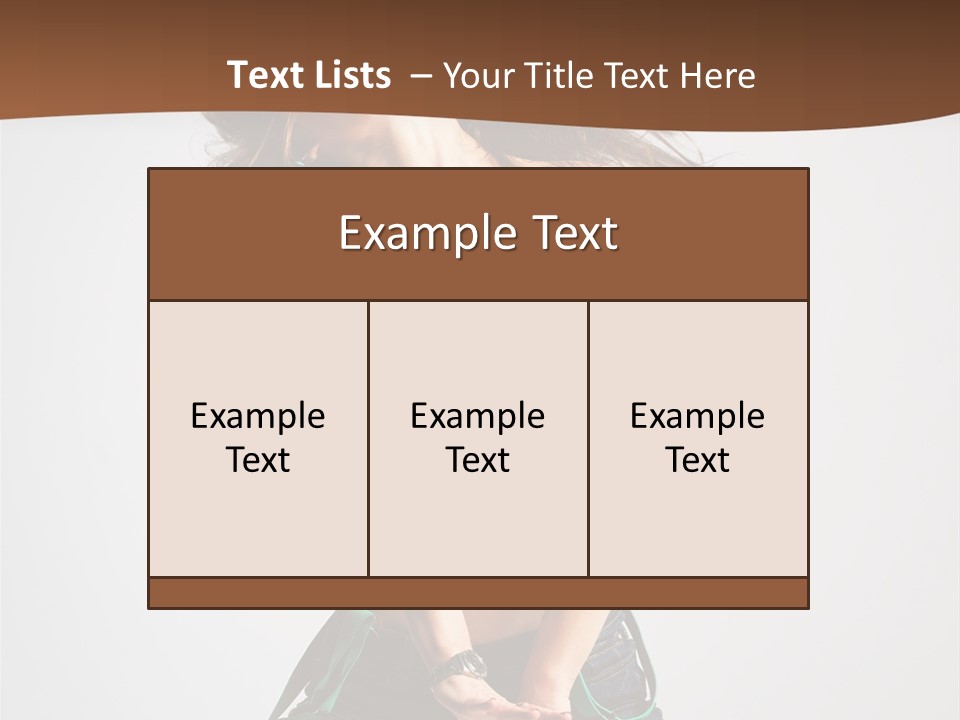 Fashion Elegance Joy PowerPoint Template