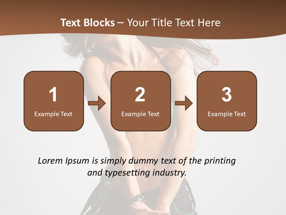 Fashion Elegance Joy PowerPoint Template