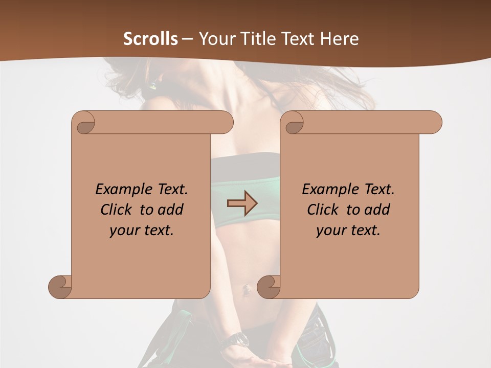 Fashion Elegance Joy PowerPoint Template