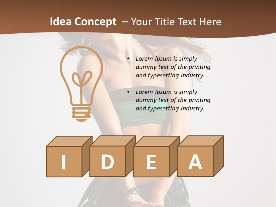 Fashion Elegance Joy PowerPoint Template