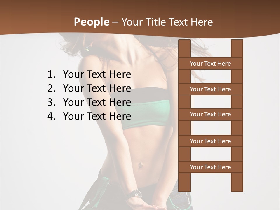 Fashion Elegance Joy PowerPoint Template