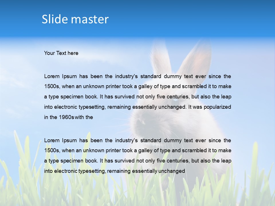 Art Paradise Land PowerPoint Template