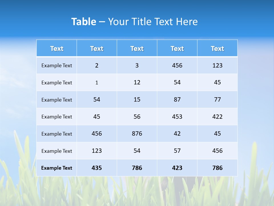 Art Paradise Land PowerPoint Template