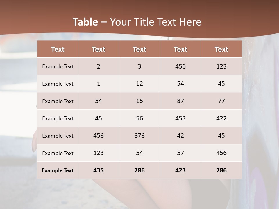 Attractive Purity Health PowerPoint Template
