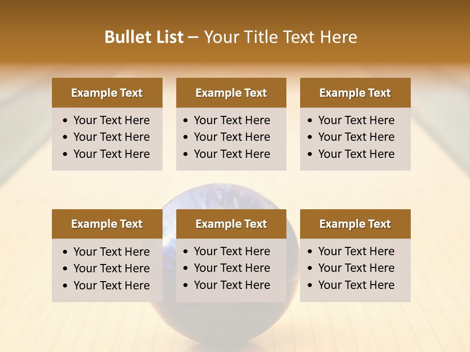 Fun Sport Alley PowerPoint Template