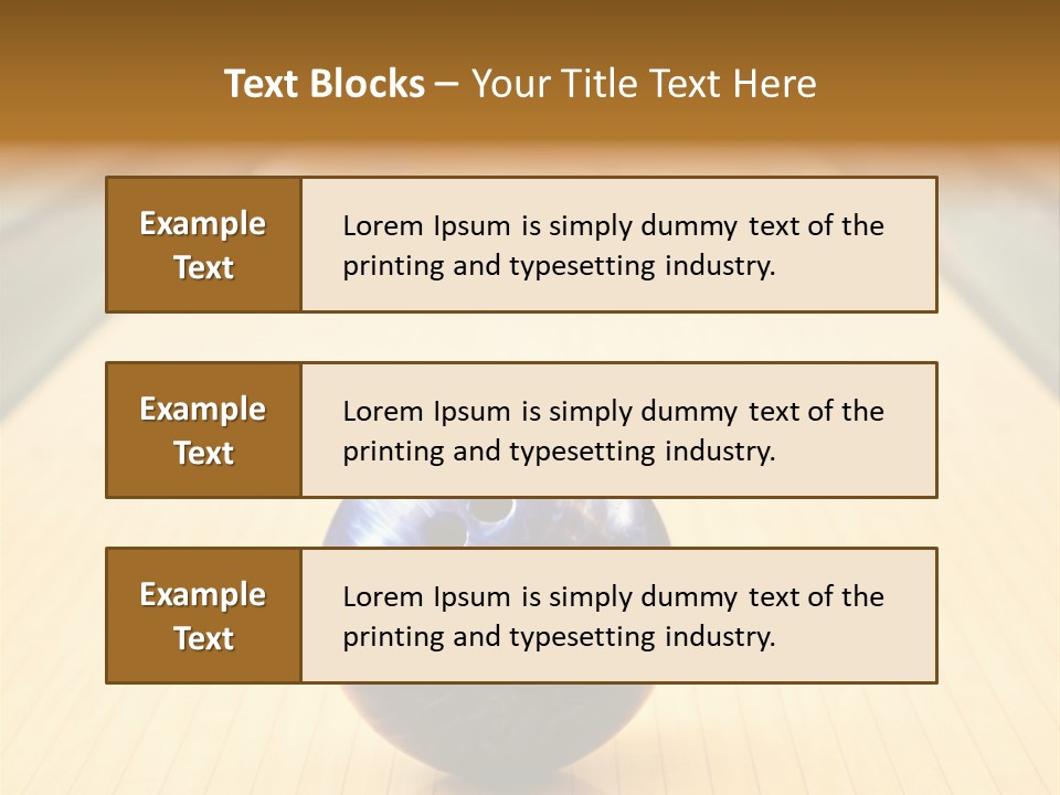 Fun Sport Alley PowerPoint Template
