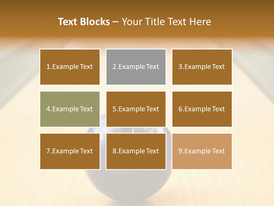 Fun Sport Alley PowerPoint Template