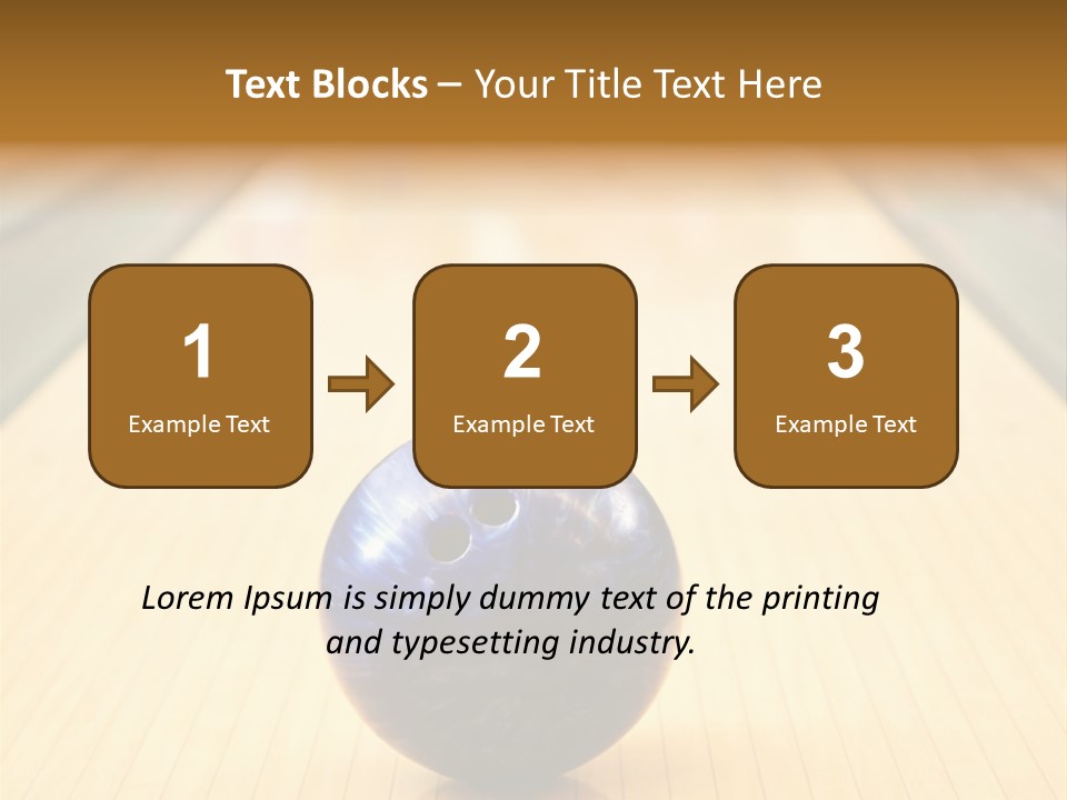 Fun Sport Alley PowerPoint Template