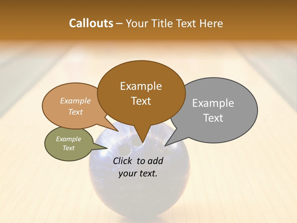 Fun Sport Alley PowerPoint Template