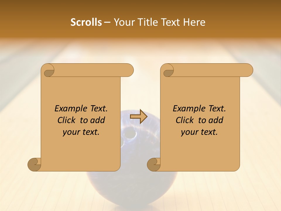Fun Sport Alley PowerPoint Template