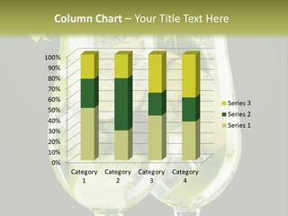 Water Glass Herb PowerPoint Template