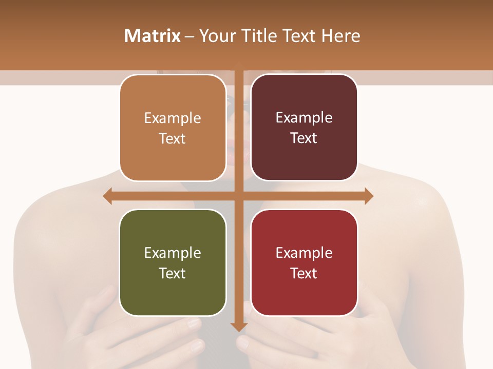 Isolated  Table PowerPoint Template
