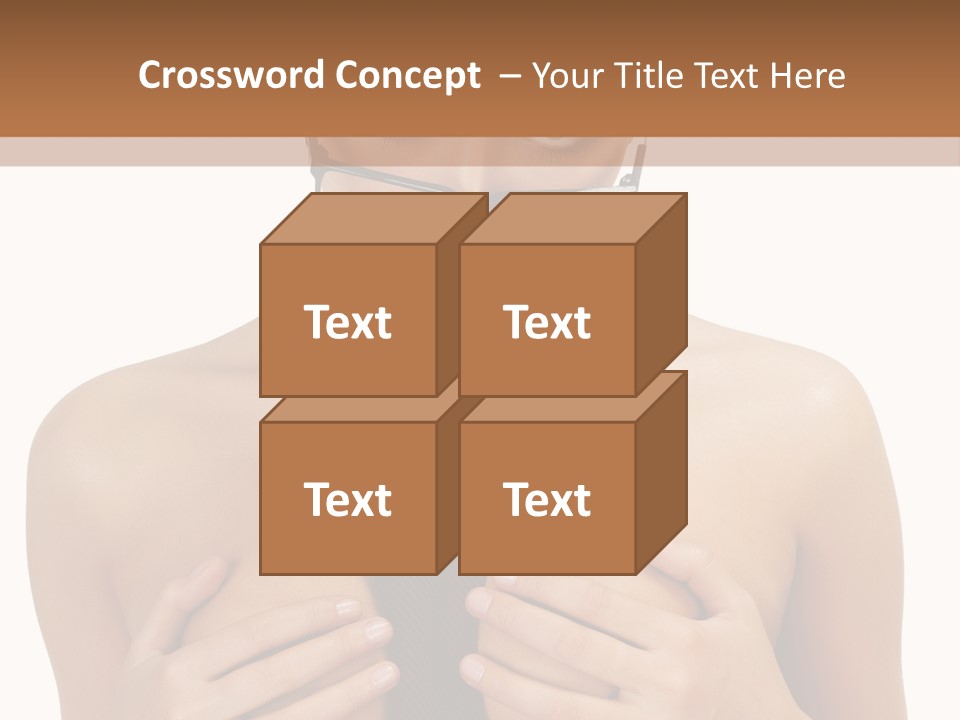 Isolated  Table PowerPoint Template