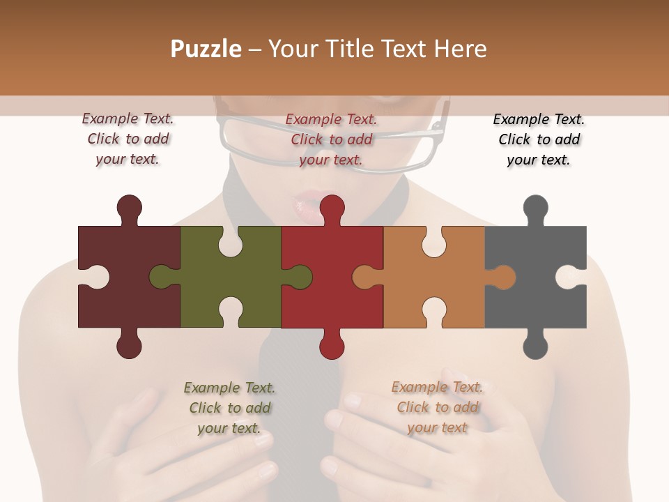 Isolated  Table PowerPoint Template