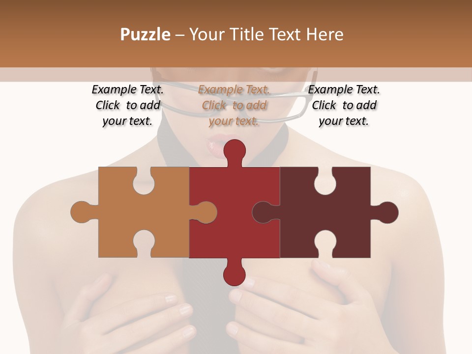 Isolated  Table PowerPoint Template