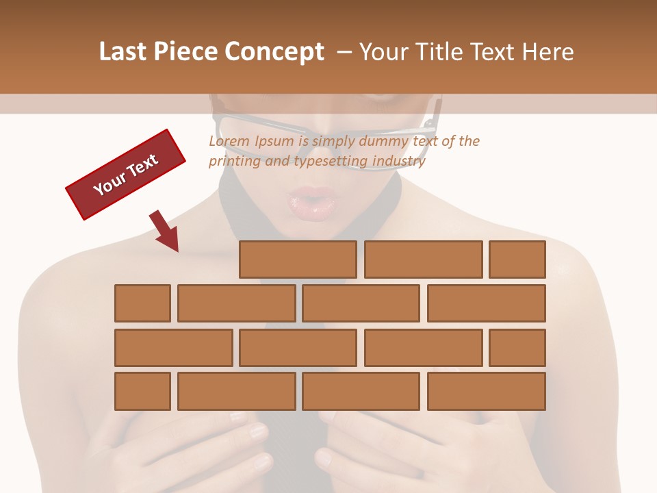 Isolated  Table PowerPoint Template
