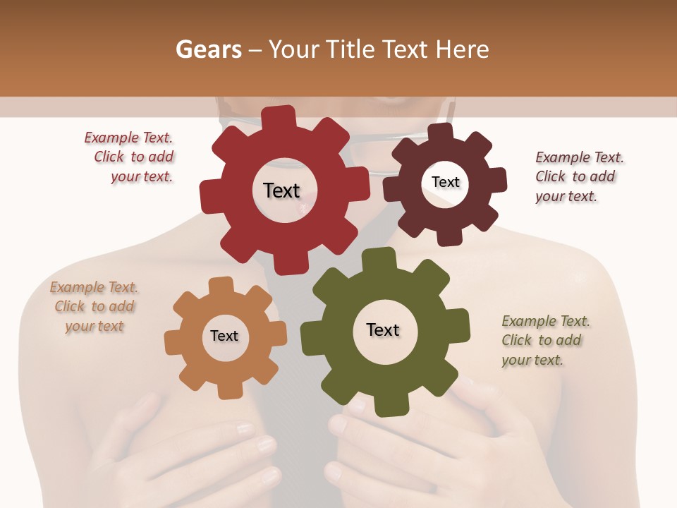 Isolated  Table PowerPoint Template