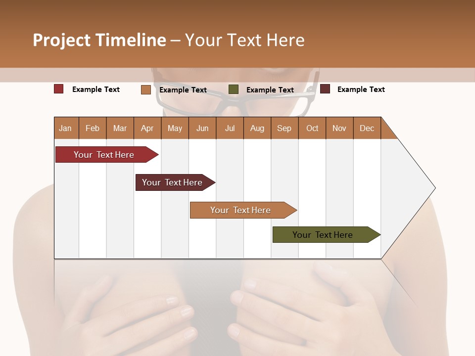 Isolated  Table PowerPoint Template