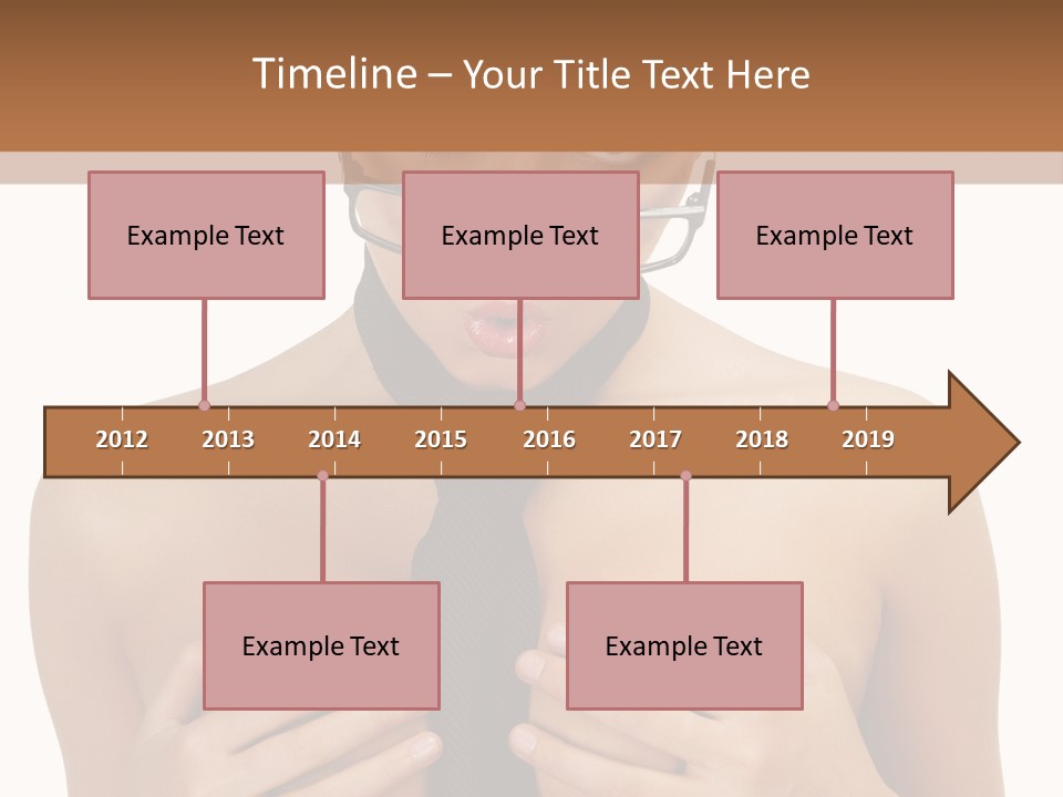 Isolated  Table PowerPoint Template