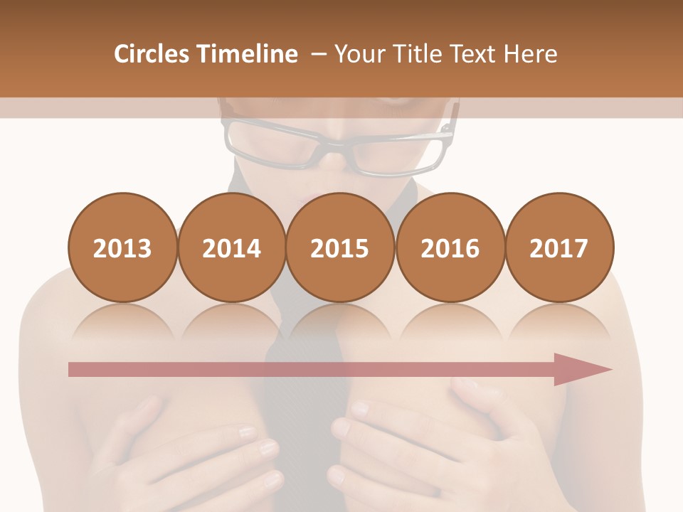 Isolated  Table PowerPoint Template