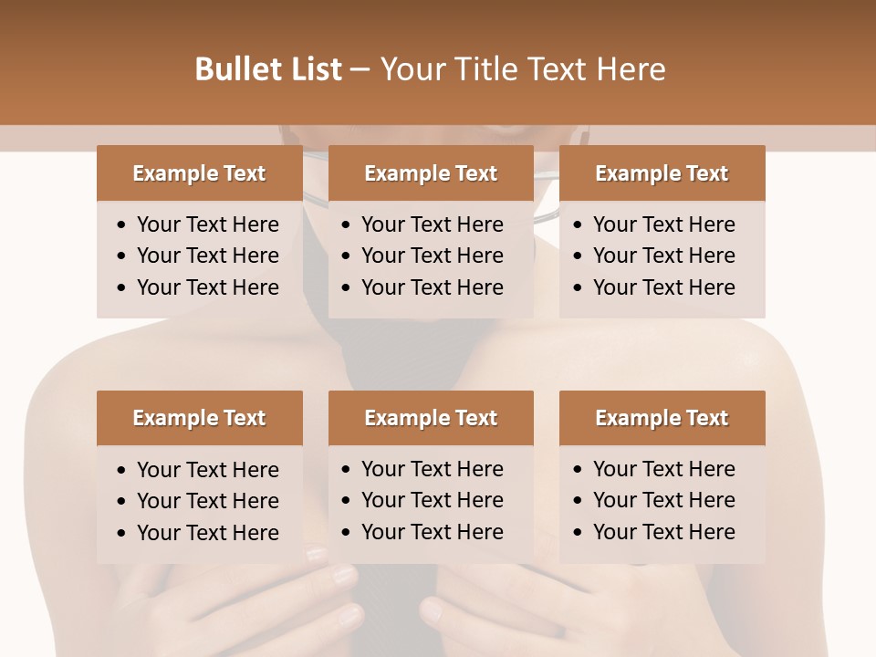 Isolated  Table PowerPoint Template