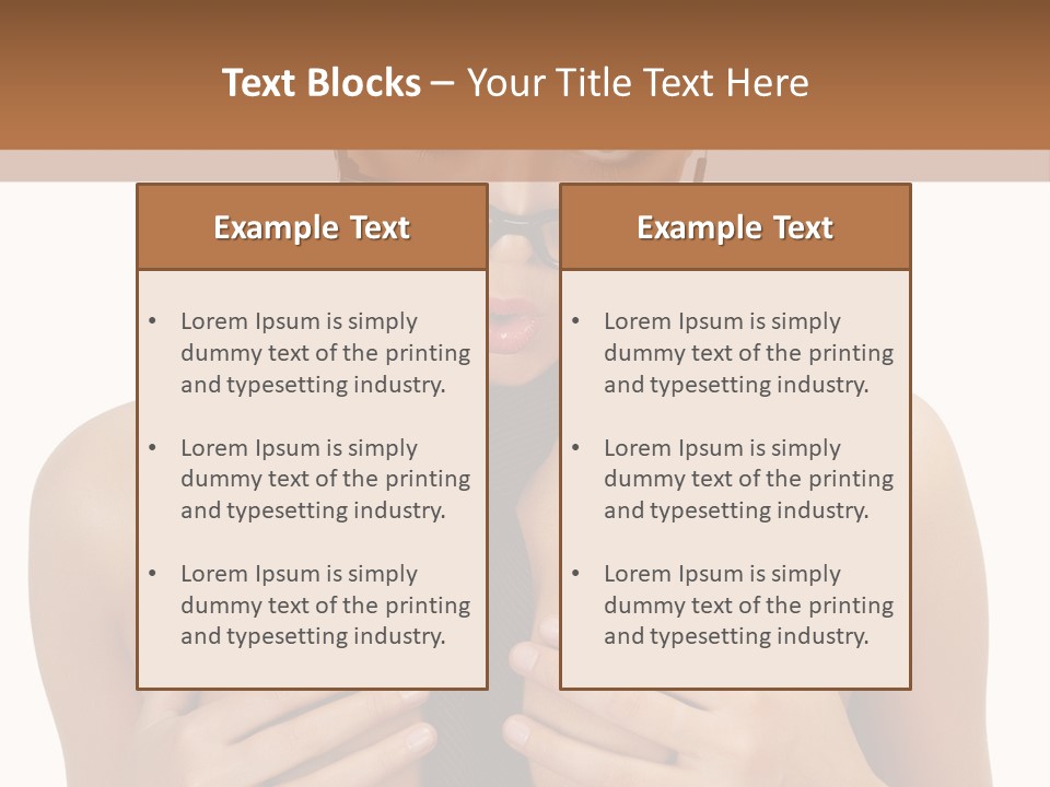 Isolated  Table PowerPoint Template