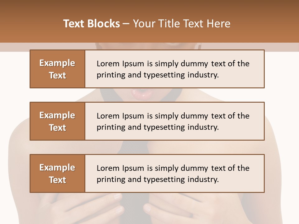 Isolated  Table PowerPoint Template
