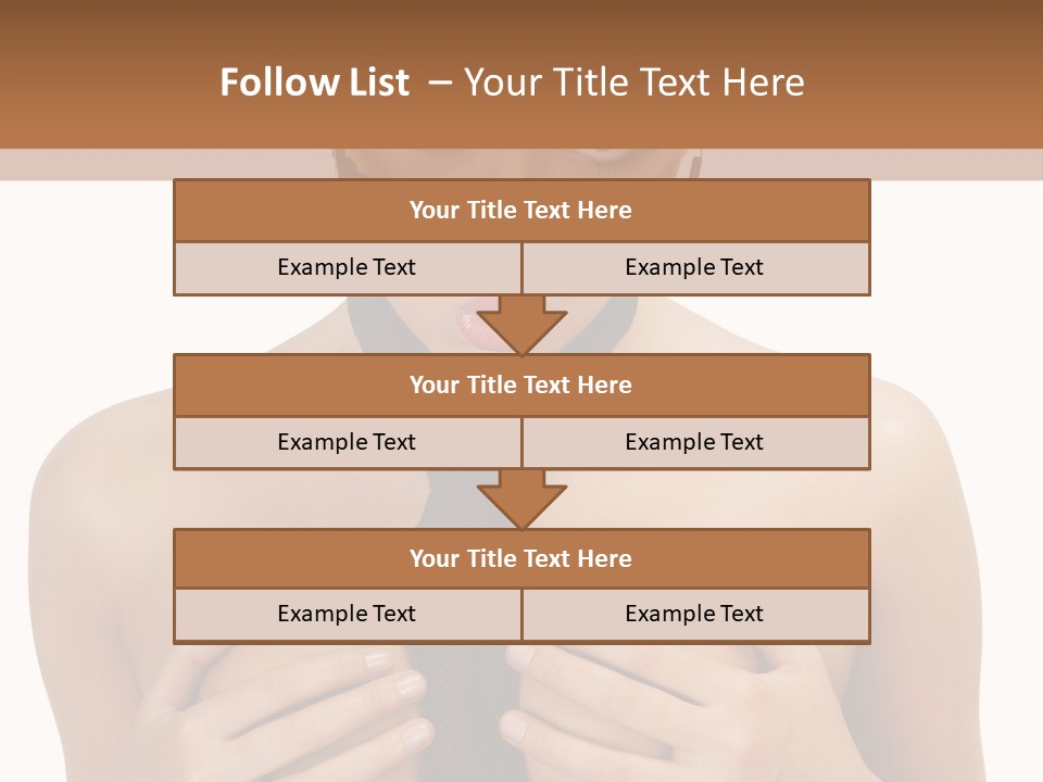 Isolated  Table PowerPoint Template