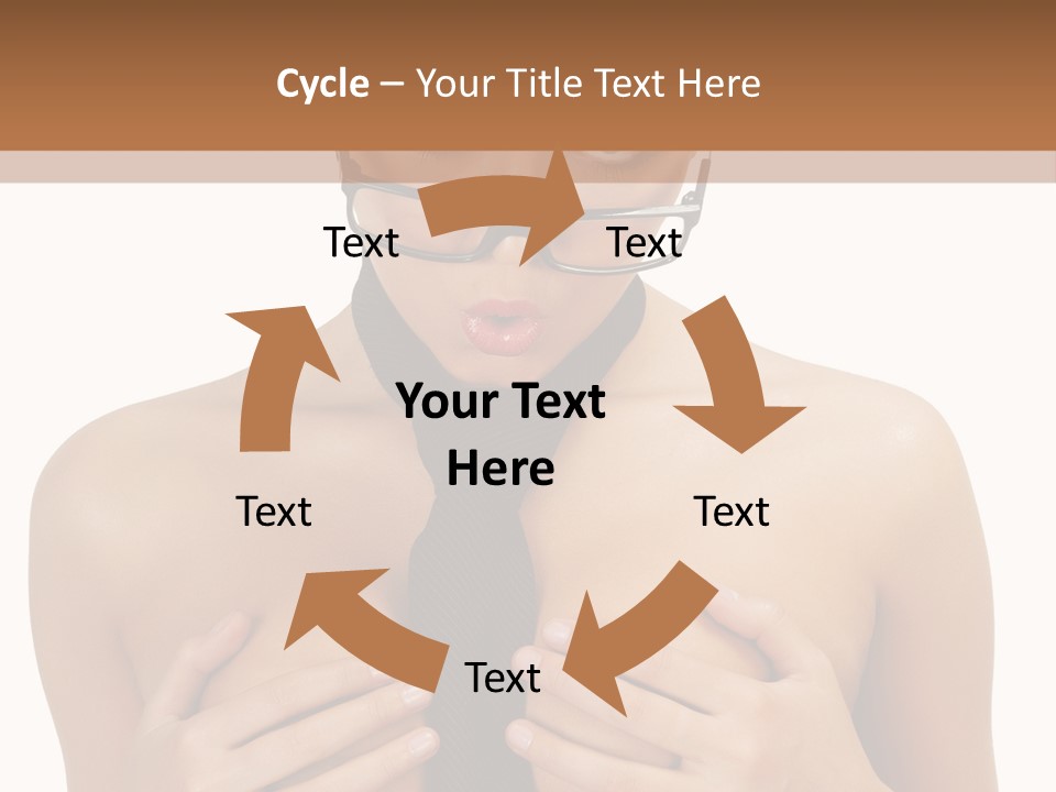Isolated  Table PowerPoint Template