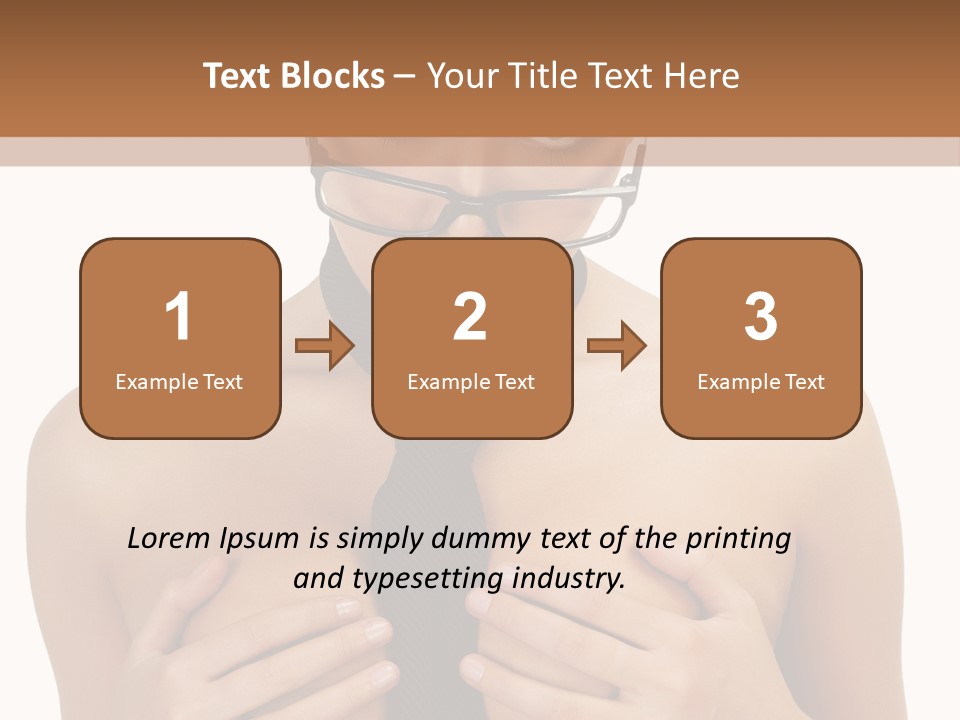 Isolated  Table PowerPoint Template