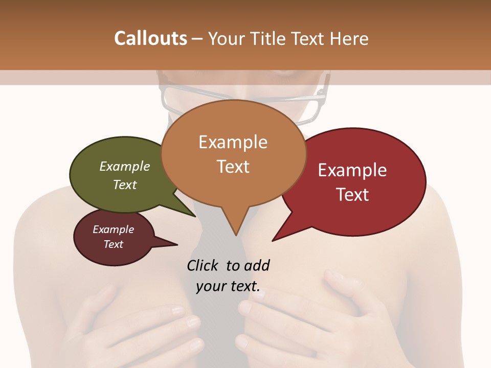 Isolated  Table PowerPoint Template