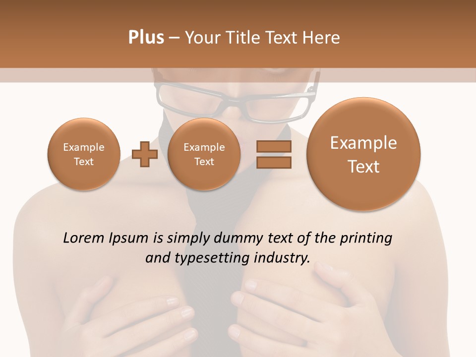 Isolated  Table PowerPoint Template