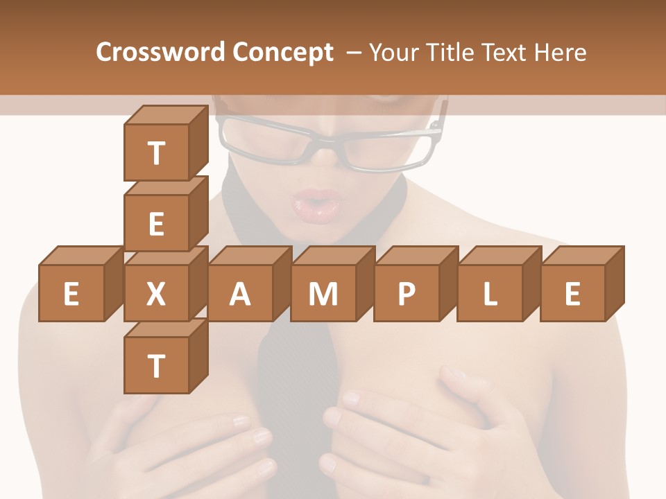 Isolated  Table PowerPoint Template
