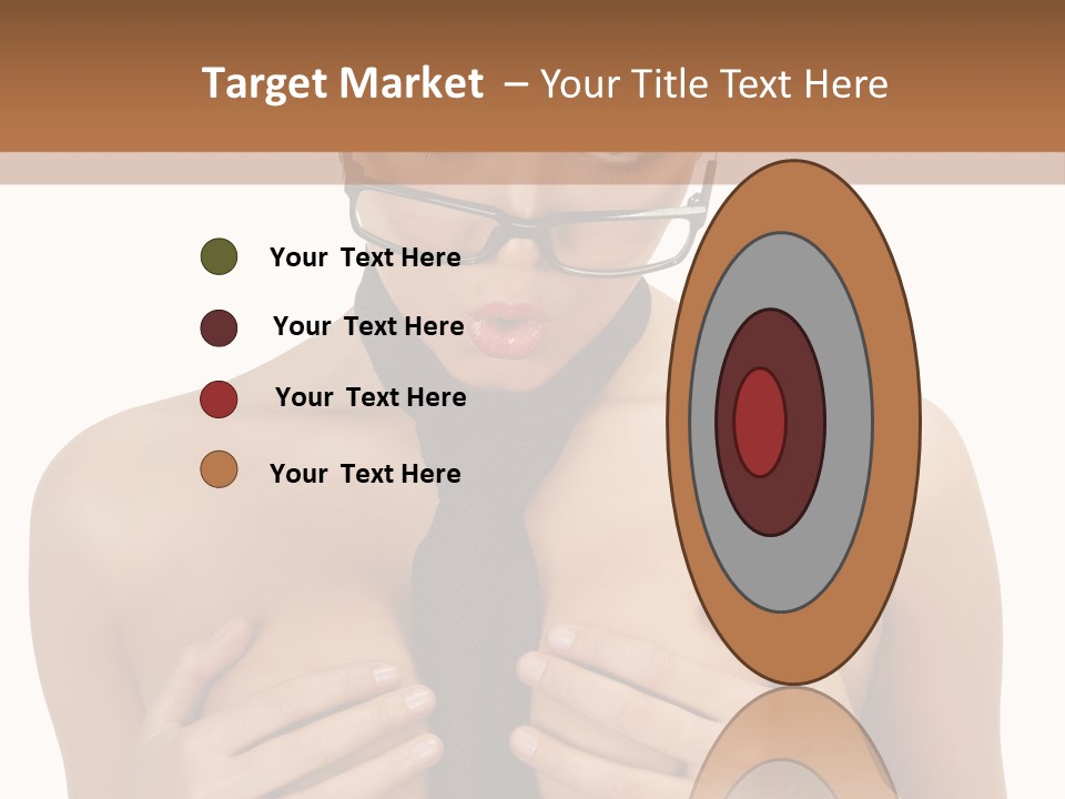 Isolated  Table PowerPoint Template