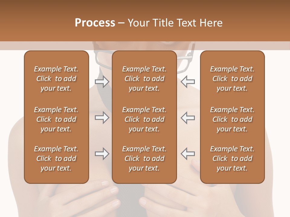 Isolated  Table PowerPoint Template