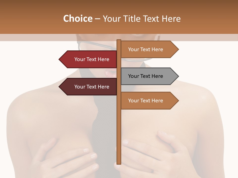 Isolated  Table PowerPoint Template