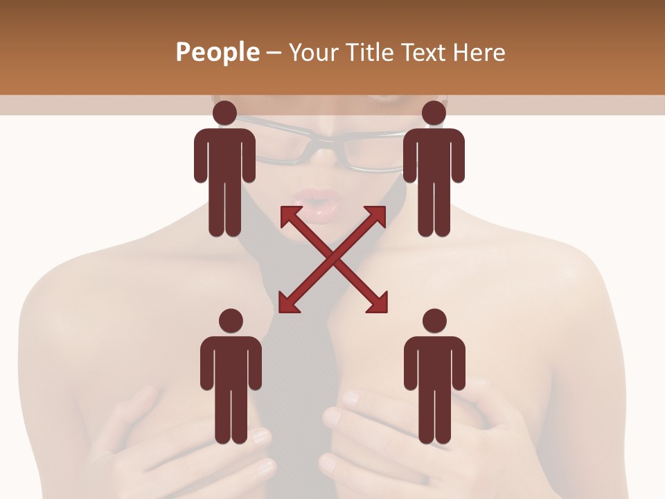 Isolated  Table PowerPoint Template