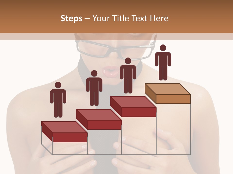 Isolated  Table PowerPoint Template